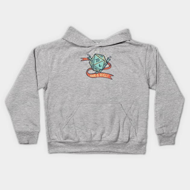 Rock and Rollplay Kids Hoodie by Walmazan